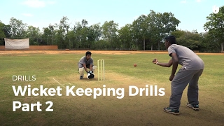 Wicket Keeping Drills  Part 2  Cricket [upl. by Urbannai375]