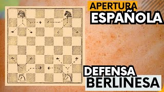 4 Apertura Española Defensa Berlinesa [upl. by Tirb]