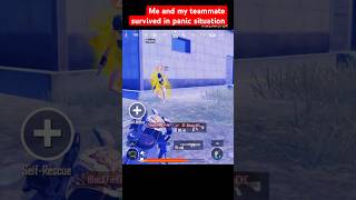 I survived in panic situation pubgmobile bgmishorts pubg youtubeshorts bgmi shorts [upl. by Priscilla630]