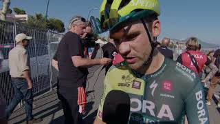 Maximilian Schachmann  Interview at the finish  Stage 9  Giro dItalia 2024 [upl. by Niwle]