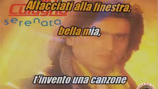 Toto Cutugno Serenata KARAOKE FAIR USE [upl. by Nimsay]