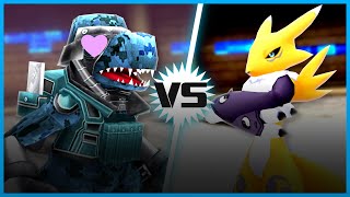 Commandramon VS Renamon Digimon VS [upl. by Beckett]