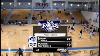 Boys Basketball Putnam vs Lamar [upl. by Mareah894]