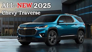 ALLNew 2025 Chevy Traverse Unveiled  Price and Review [upl. by Norman]