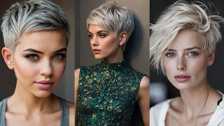 New Short pixie Hair cut And Bob Hair Dye colors ldeas for women [upl. by Bertie430]