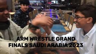 Hussain loses arm wrestling grand finals to Ismail [upl. by Adnama]