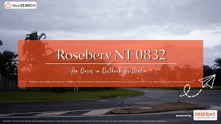 Suburb Profile  Rosebery NT  A Vibrant Community in the Heart of Australia [upl. by Aisanat]