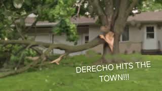 AFTER DERECHO STORM IN TIPTON IOWA 2024 WHAT IS DERECHO STORM  PINAY LIFE IN USA [upl. by Aicirtel]