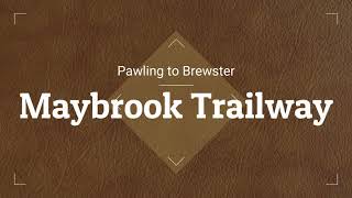 The Maybrook Trailway Pawling to Brewster [upl. by Mikey]