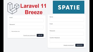 2 Laravel 11 Breeze amp Spatie Register User Role [upl. by Einohpets682]