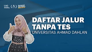 TATA CARA PENDAFTARAN JALUR PMDK  UNIVERSITAS AHMAD DAHLAN [upl. by Sancha]