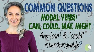 Modal Verbs  Can Could May Might  English Grammar Lesson  B2Upper Intermediate [upl. by Eylrac]