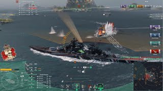 WOWS Pommern is a menace in Brawl [upl. by Letnuhs]