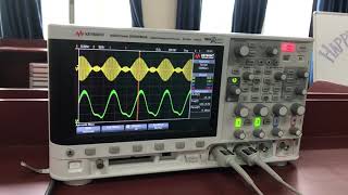 Experiment AM Demodulation envelope detector by using Emona Telecom Trainer Kit 101 [upl. by Bottali]