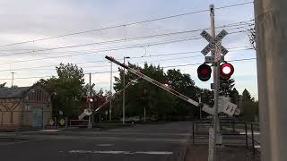 Trimet 309 East Shannon Pl141st Ave RR Crossing Beaverton OR [upl. by Joab737]