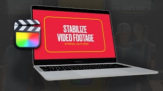 Final Cut Pro Tutorial  Stabilize Video Footage [upl. by Hamimej59]