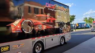 2024 Sebring 12 Hour GTP Transporter Parade [upl. by Hampton11]