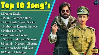 Badmashi Song  Top 10 Haryanvi Songs 2023  Latest Haryanvi Songs  2023 Jukebox Haryanvi Nonstop [upl. by Gnuj]