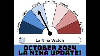 October 2024 ENSO  LA NINA Update [upl. by Maisel]