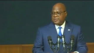 RDC  Discours du président Félix Tshisekedi au Expo Béton Suivez [upl. by Kathryn]