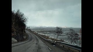 Lakselv  Honningsvåg  Norway road E6  E69  Part 1 [upl. by Kutchins645]