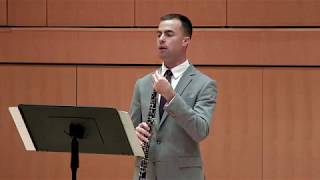 Gilles Silvestrinis Six Études pour Hautbois Trevor Mowry oboe [upl. by Kafka]