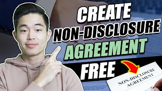 How to Create a NonDisclosure Agreement NDA for FREE Step by Step Tutorial [upl. by Nylyahs954]