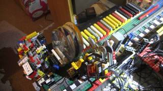 Lego Jukebox  disc rearrangement demo [upl. by Hoban]