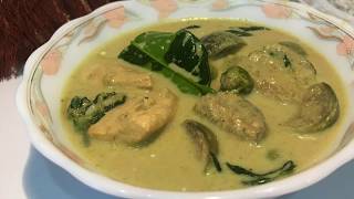 A delicious Thai Green Chicken curry  Thai Green curry recipe in tamil  தாய் க்ரீன் சிக்கன் கறி [upl. by Amilb]