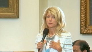 This Week Sunday Spotlight Wendy Davis on Filibuster Support quotI Was Completely Blown Awayquot [upl. by Howzell]