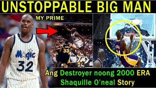 Ang Strongest at Unstoppable BIG MAN sa NBA  Destroyer ng RIm at Backboard  Shaquille Oneal Story [upl. by Lrat270]