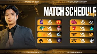 M6 World Championship Swiss Stage Day 1 [upl. by Enicnarf]