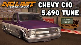 56 Chevy C10 Tune  No Limit Drag Racing 20 [upl. by Kristien]