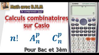 Calculs combinatoires avec Casio 991fx [upl. by Idnod]