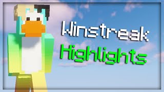 Winstreak Highlights Cheaters Sweats Funny Moments  Hypixel Bedwars [upl. by Faunie]