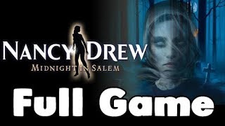 Nancy Drew Midnight in Salem FULL GAME Longplay PC [upl. by Keg]