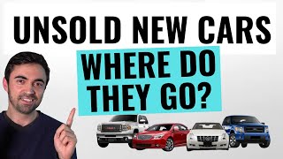 What Happens to Unsold New Cars And How to Get a Deal On One [upl. by Mclyman934]