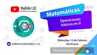 🧮✍️ Matemáticas  Operaciones básicas en ℝ 🧮✍️ [upl. by Jasun]