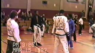 Exclusive Teenage Michael Jai White fighting 1987 Tournamentmp4 [upl. by Trebuh]