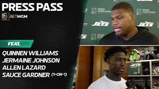 Quinnen Williams Says Jets Defense Has Learned From Its Mistakes [upl. by Nerrot664]