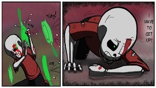 Undertale Green Part 1【 Undertale Comic Dub 】 [upl. by Camfort726]