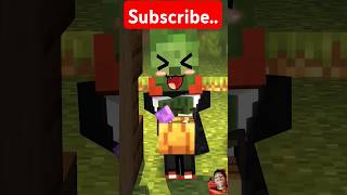 Poi Poi Poi Baby Zombie Trick or Treat On Halloween shorts minecraft memesanimation youtubesho [upl. by Dirtsa268]