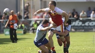 Résumé Dragons Catalans vs Widnes R8 [upl. by Arbmik]