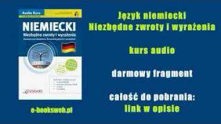 Język niemiecki Niezbędne zwroty i wyrażenia  kurs audio [upl. by Oruhtra]