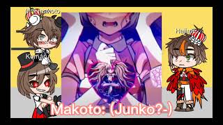 ✨Mastermind Au reacts to Junko EnoshimaDanganronpa reacts✨ [upl. by Gundry]