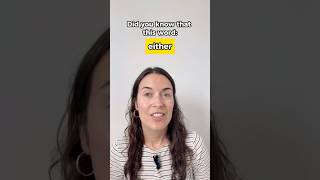 Either and neither  how do you pronounce them learnenglish [upl. by Ainola824]