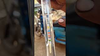 Learn to use hydrometer and gravity metershorts erickshaw [upl. by Abeh277]