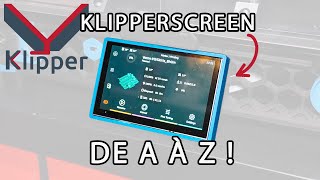 Un écran de 5quot pour Klipper  🤩 Cest avec KlipperScreen  Tutoriel installation et présentation [upl. by Gilda]