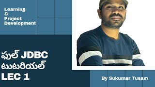 Why JDBC is Used  Why JDBC  Telugu  LEC 1 [upl. by Yirinec949]