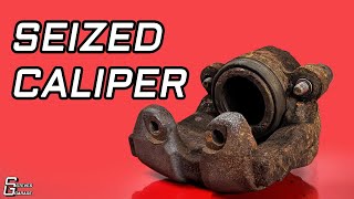 How To Diagnose a Seized Brake Caliper [upl. by Jonie548]